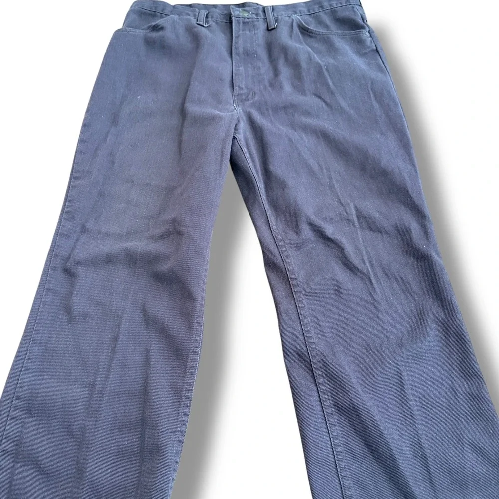 Rustler Men's 38x30‎ (36x29) Dark Wash Denim Jeans Style 89681 Made in USA